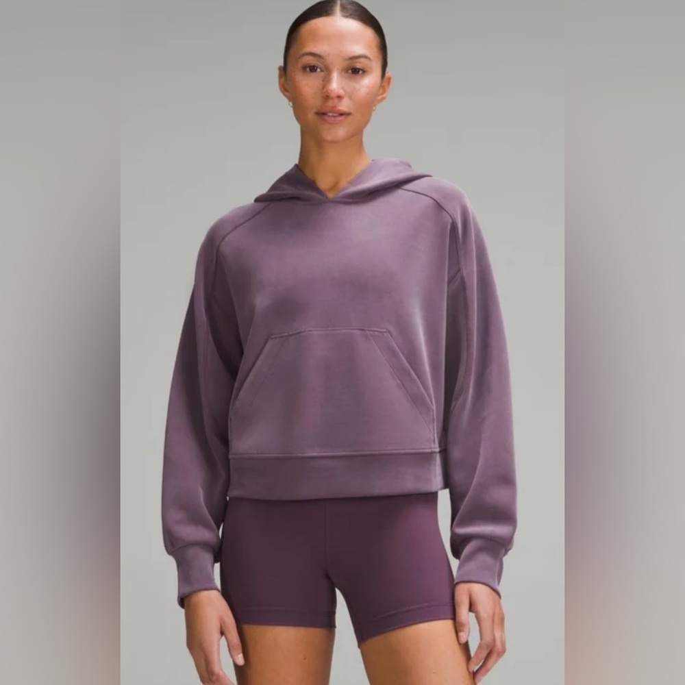 Lululemon Softstreme Hoodie Sweatshirt Grape Thistle Purple Size 6